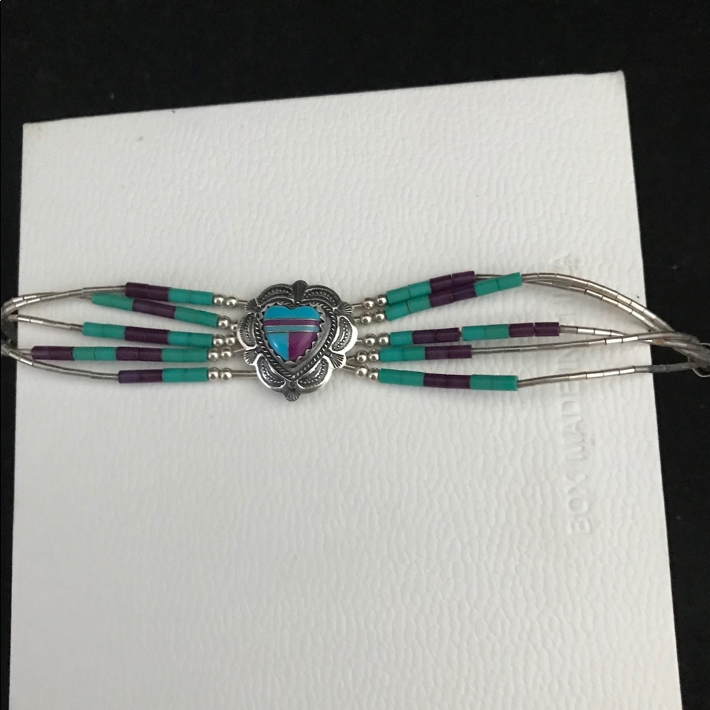 sterling silver southwestern bracelet